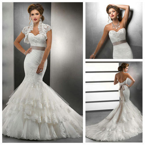 2117595_121217223721_Mermaid-Trumpet-Ivory-Lace-Tulle-With-Bolero-Jacket-Custom-Wedding-Dress-With-Sleeves-2012 (1)