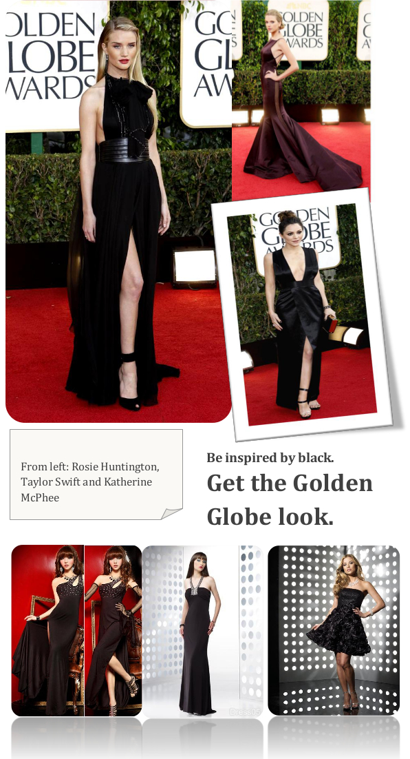 Colour trends at the 2013 golden globes_Black